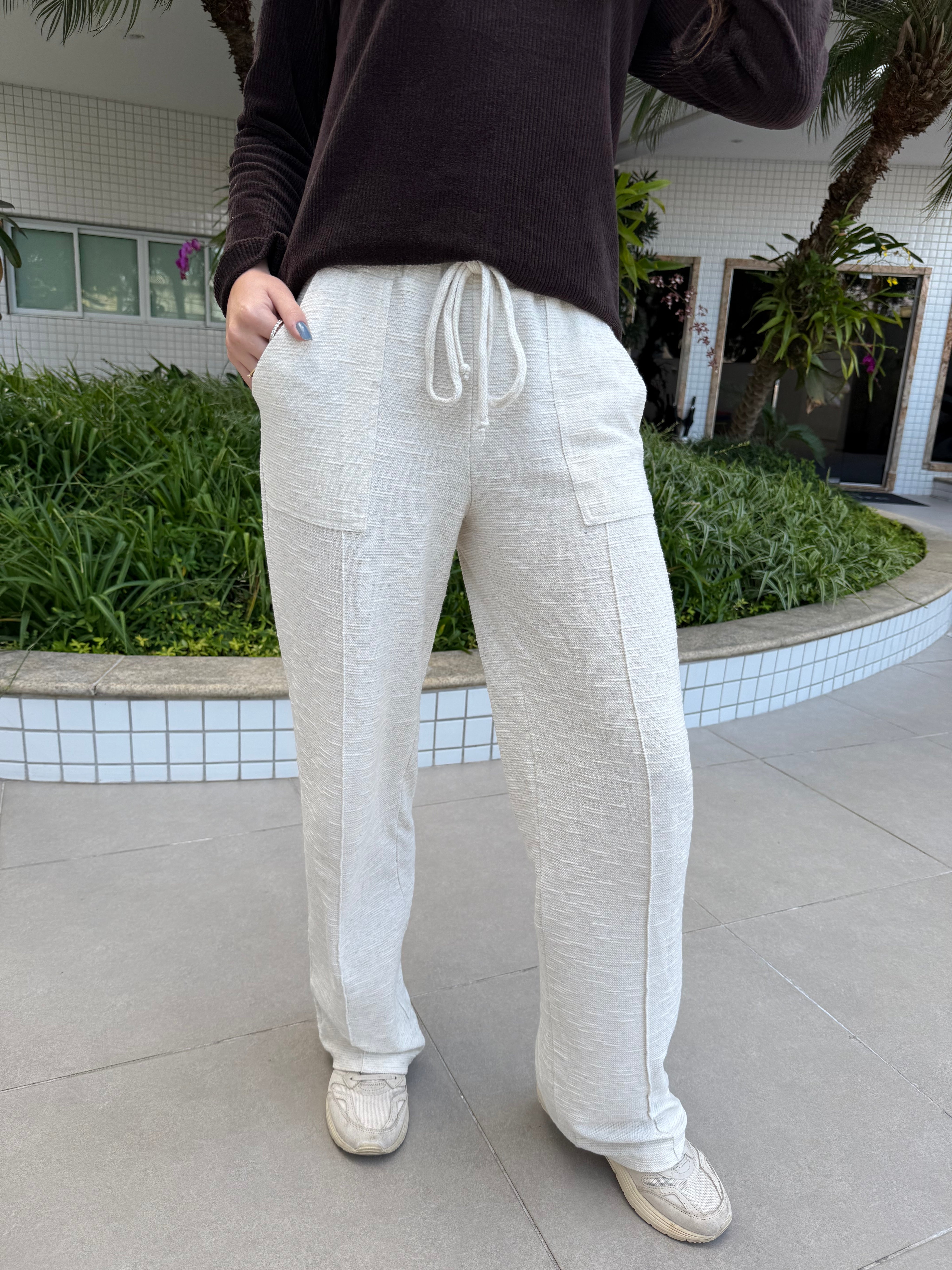 Calça Florença Vanilla (Pré-Venda)