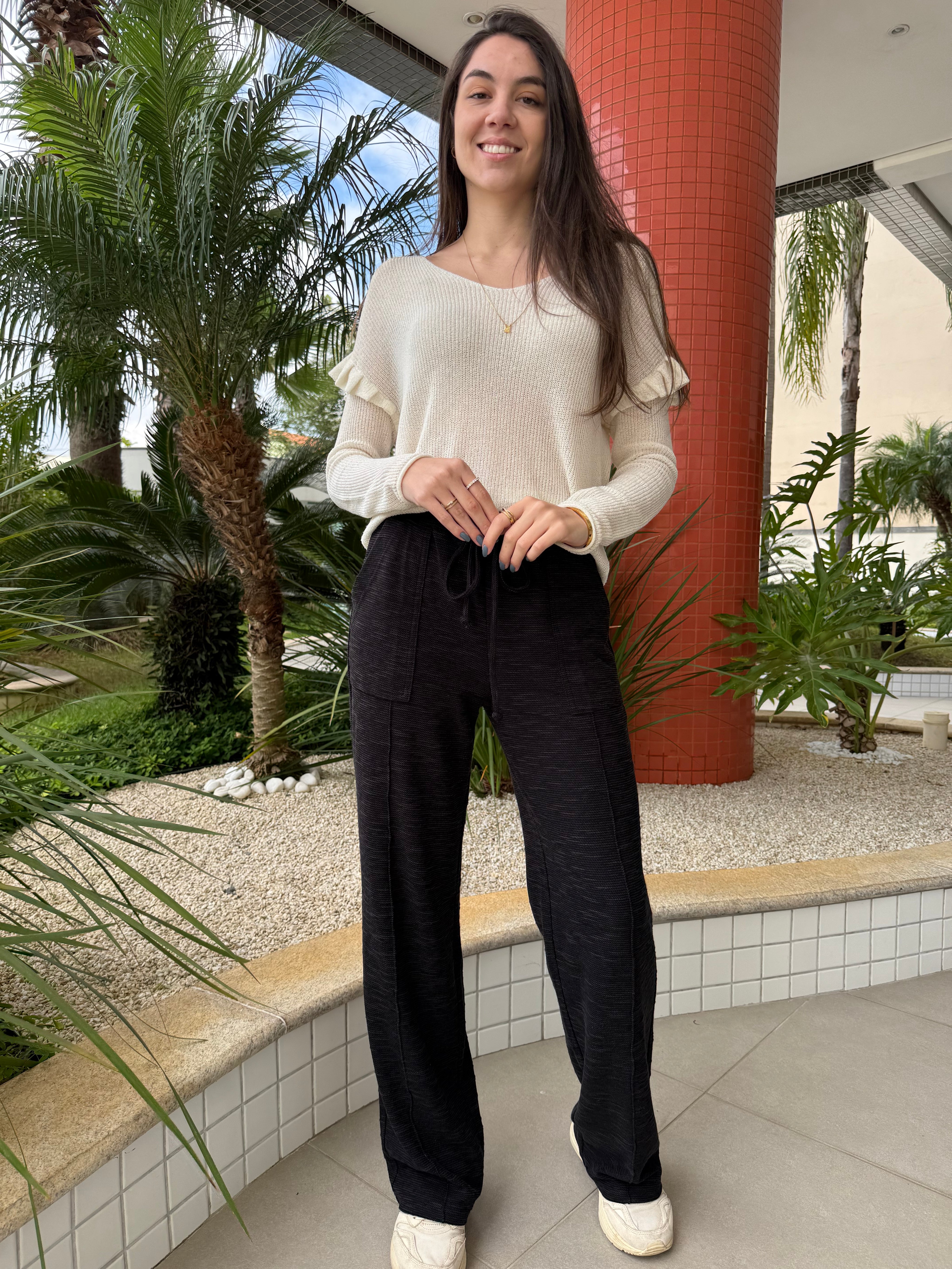 Calça Florença Preto (Pré-Venda)