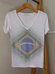 Bandeira Brasil Branca