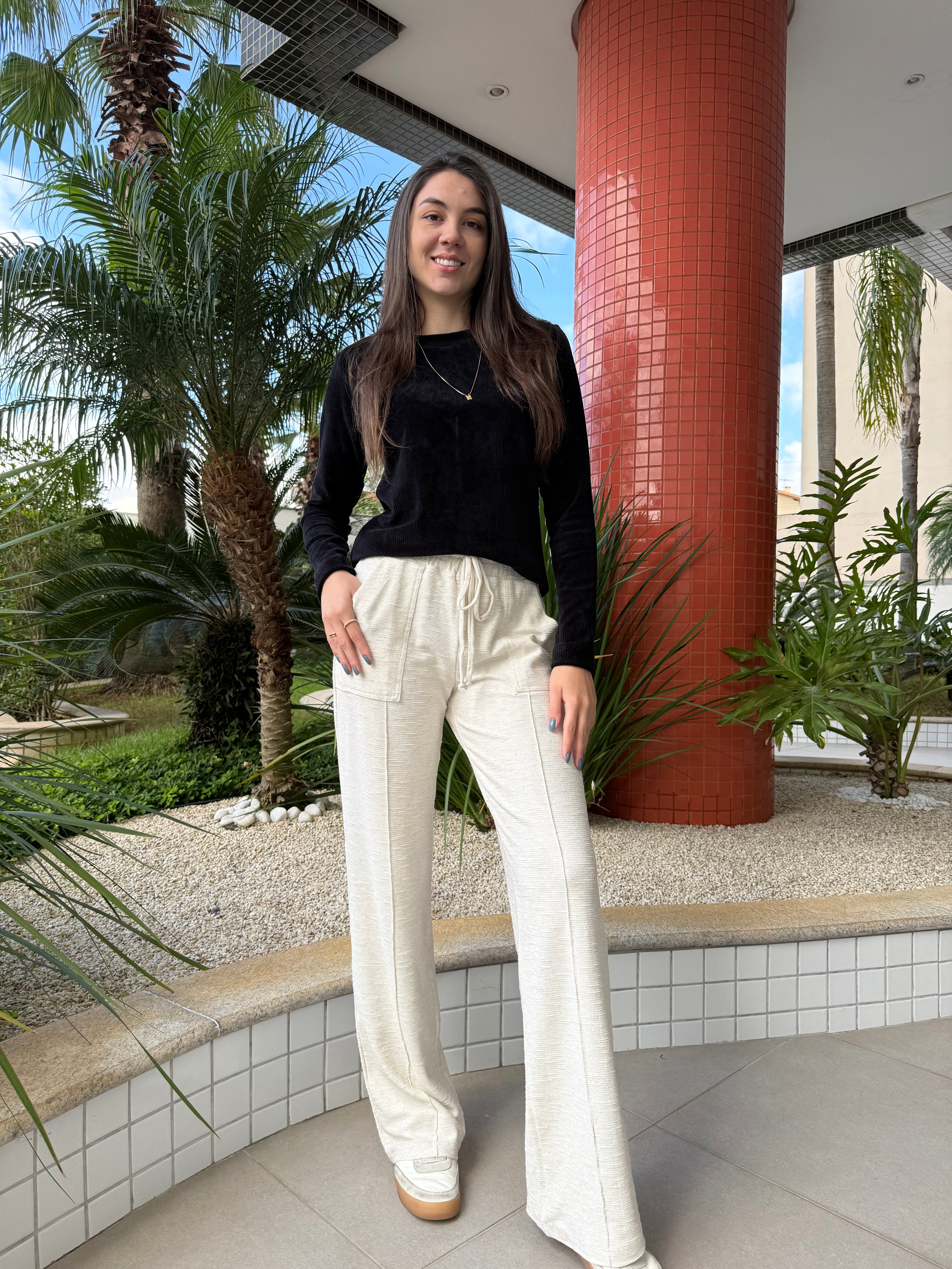 Calça Florença Vanilla (Pré-Venda)