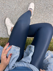 Calça Legging Comfort Azul Espacial