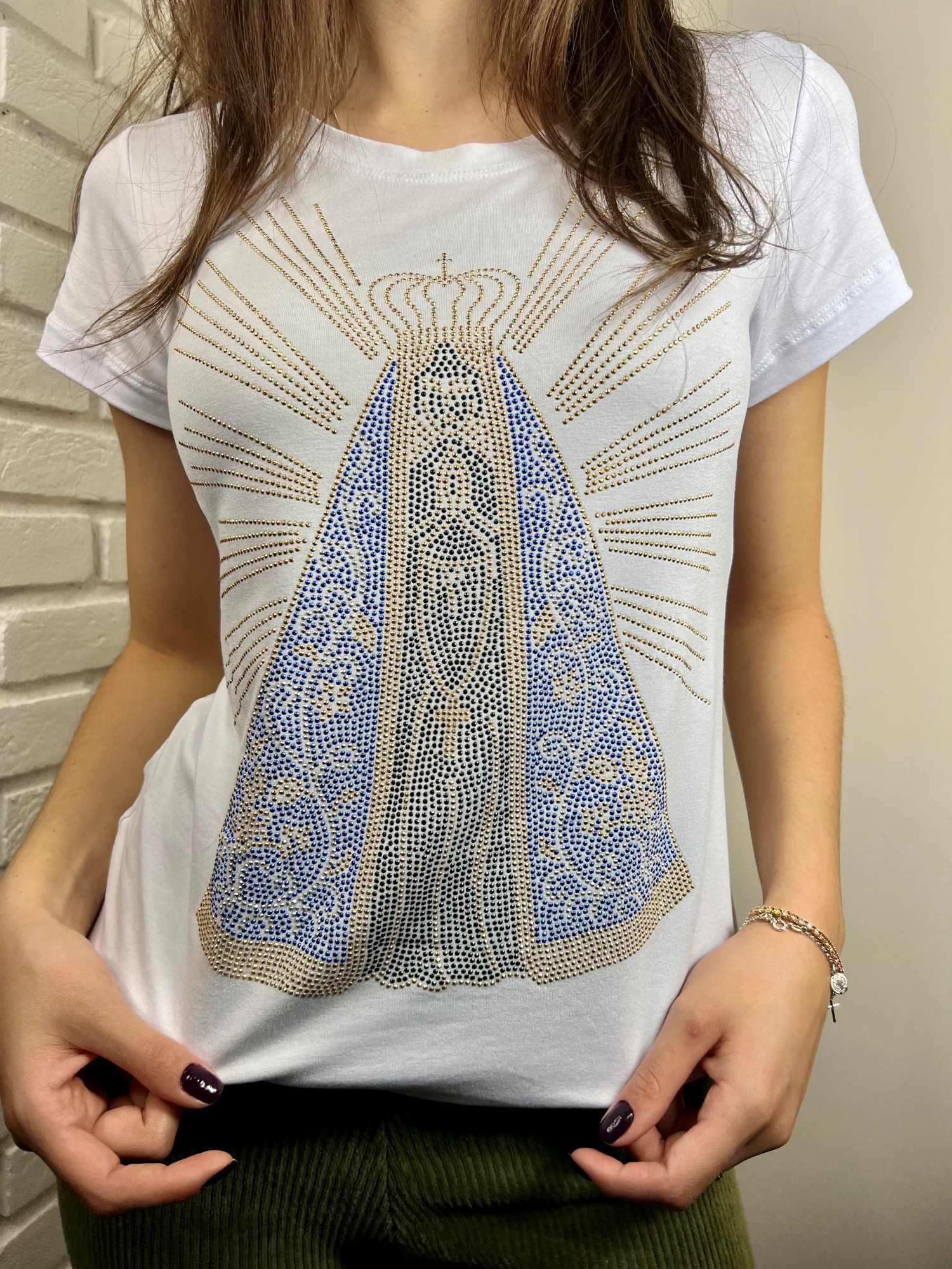 T-Shirt Nossa Senhora Branca