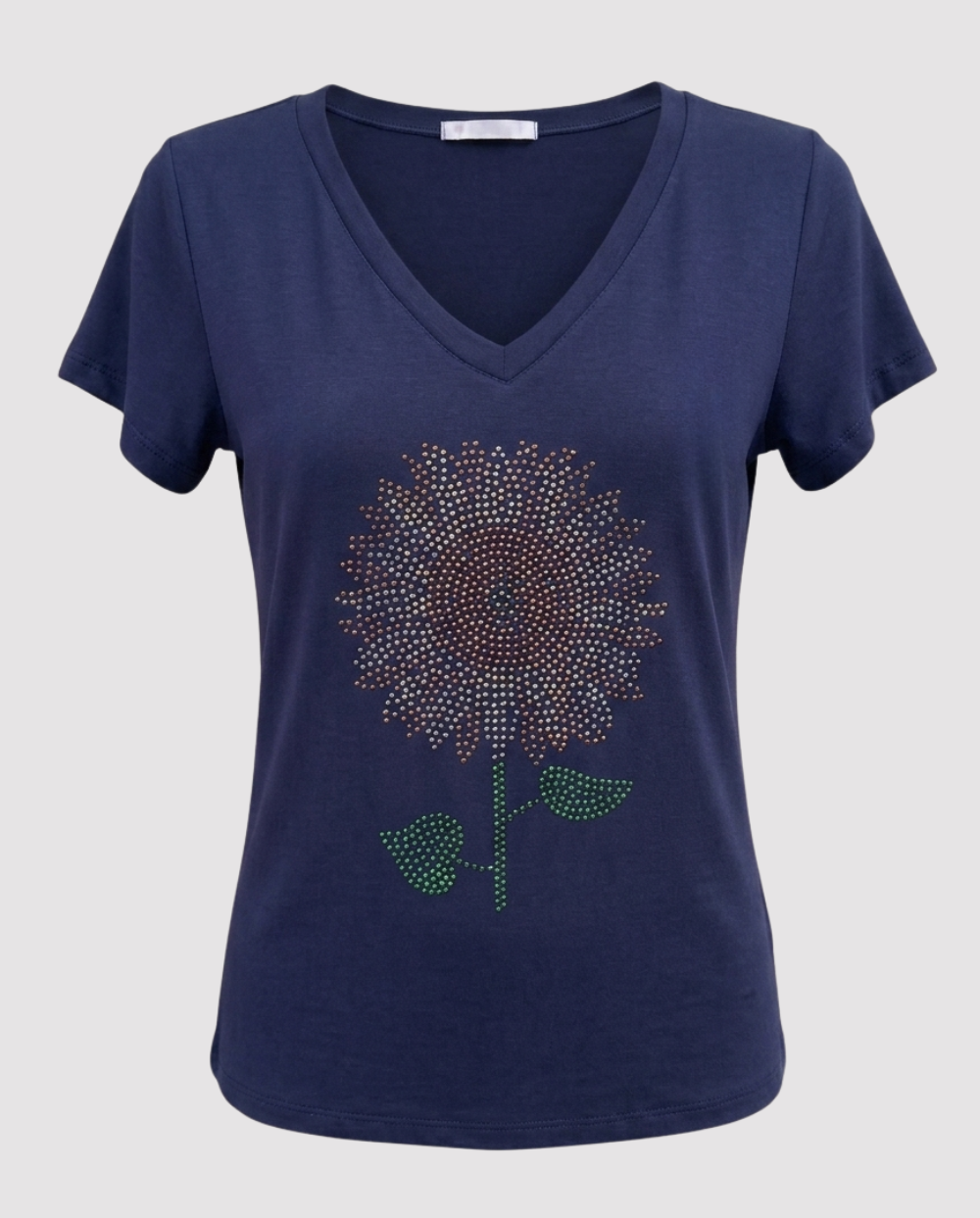 T-shirt Girassol Azul