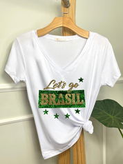 Brasil Let´s Go Branco