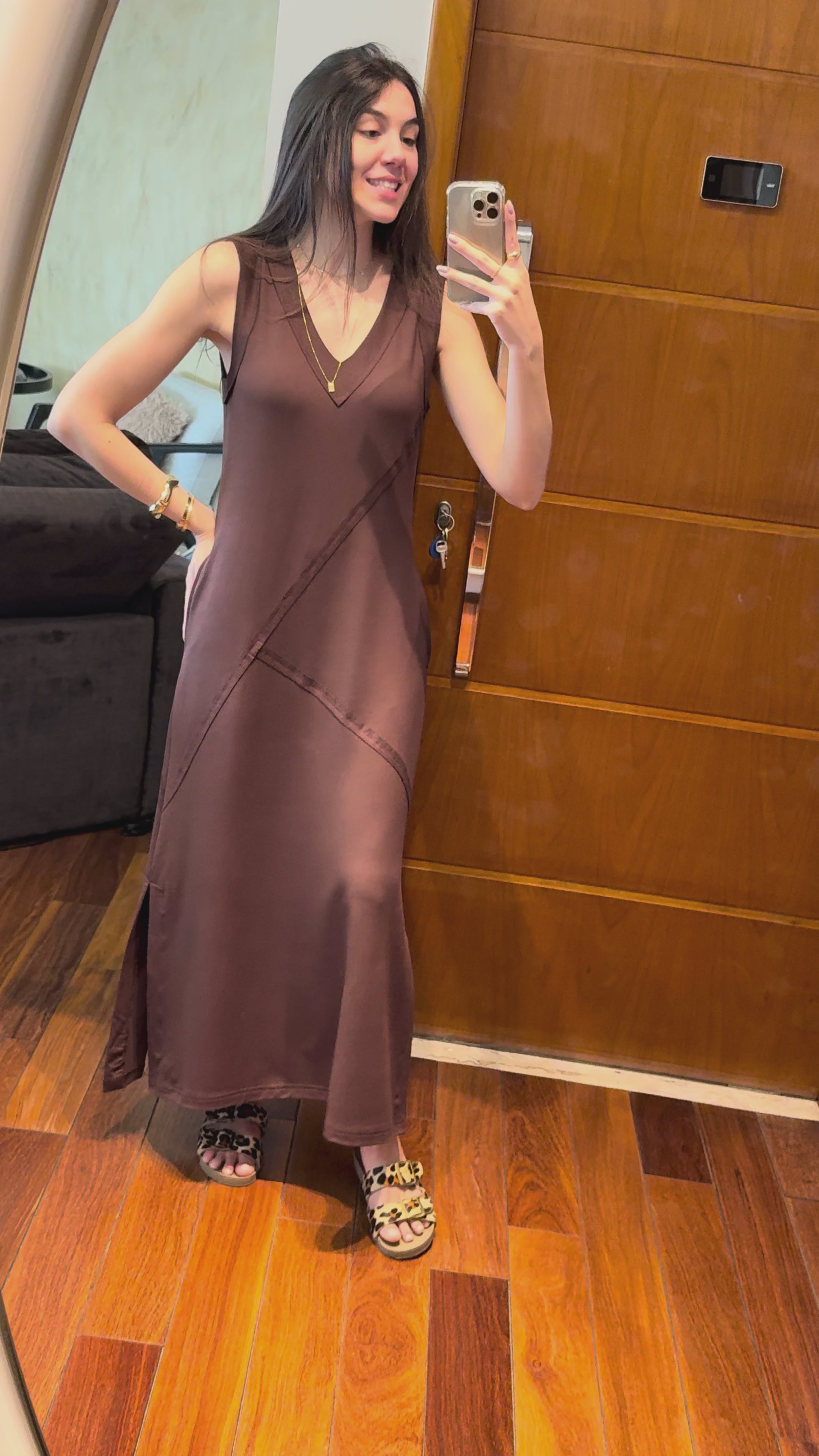 Vestido Riviera Coffee