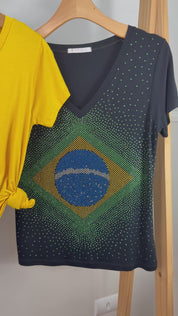 Bandeira Brasil Preta