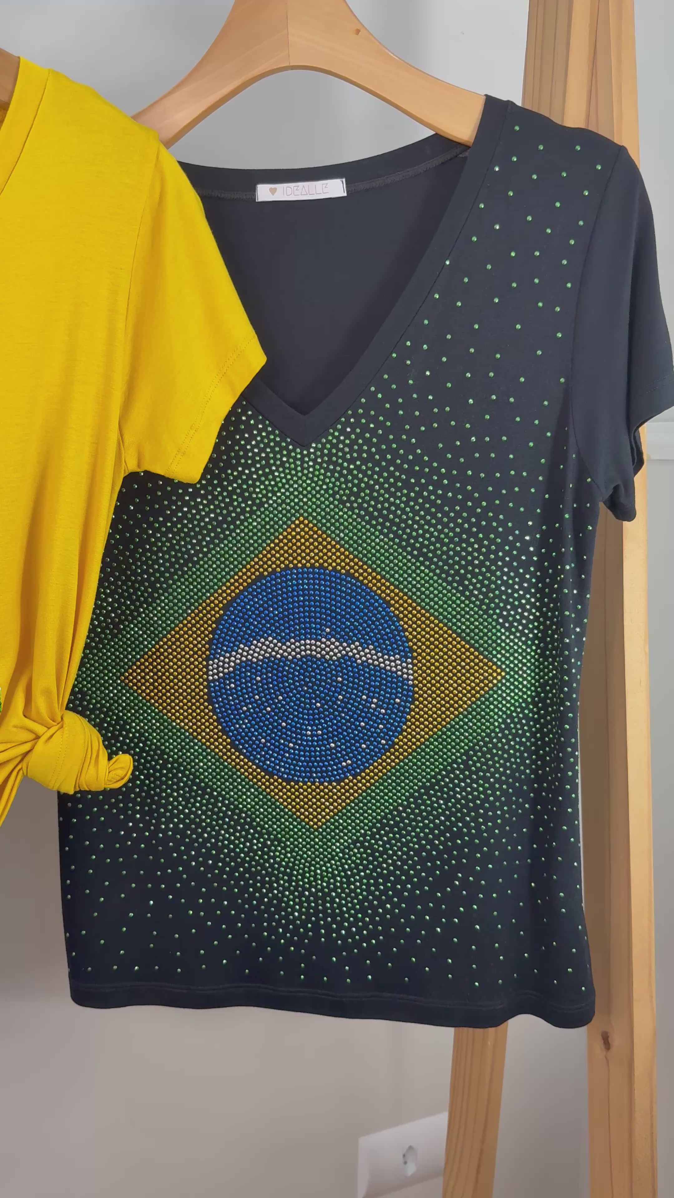 Bandeira Brasil Preta