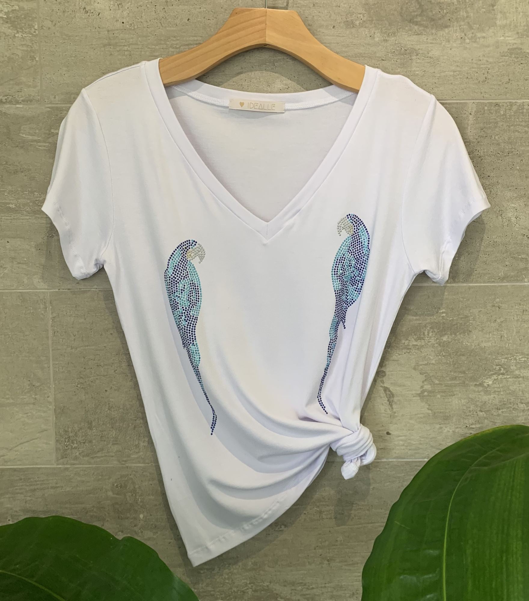 T-Shirt Arara Branca