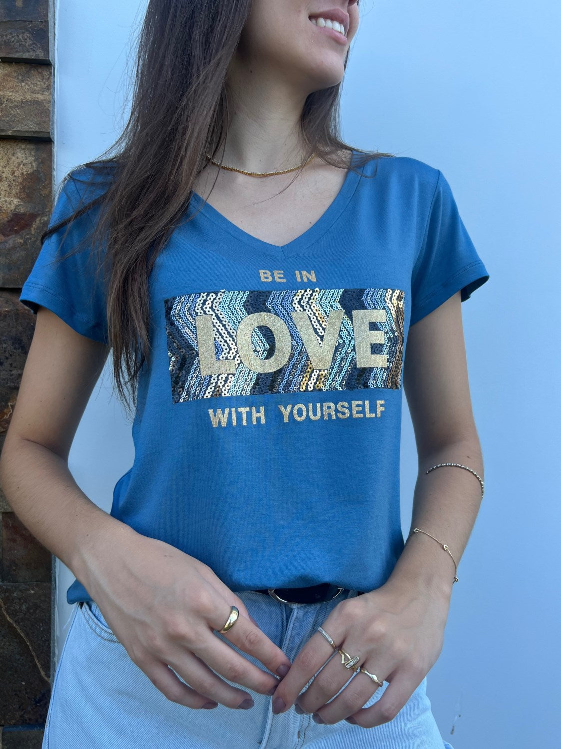 T-Shirt Bali Azul