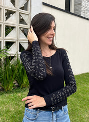 T-Shirt Cléo Manga Longa