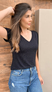 T-Shirt Constelação Preta