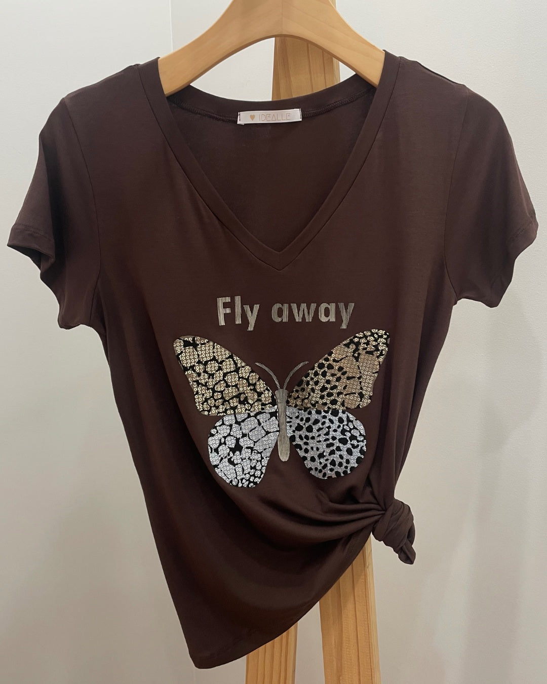 T-Shirt Fly  Coffee