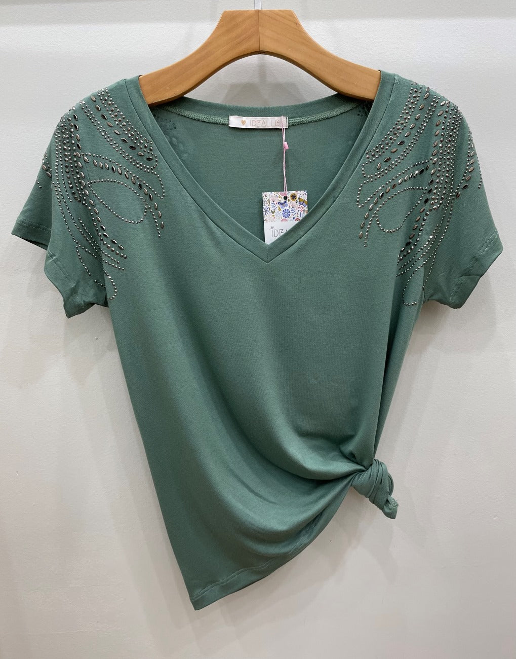 T-Shirt Glam Verde