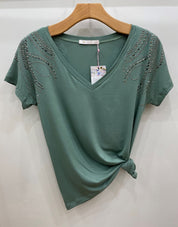 T-Shirt Glam Verde