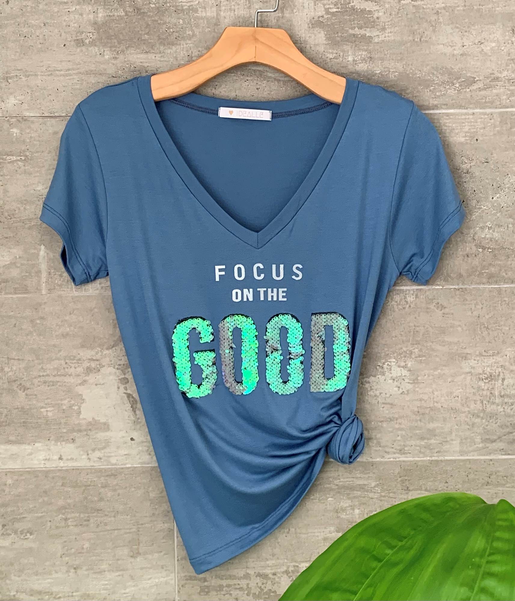 T-Shirt Good Azul