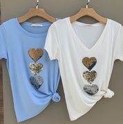 T-shirt Idealle Branca