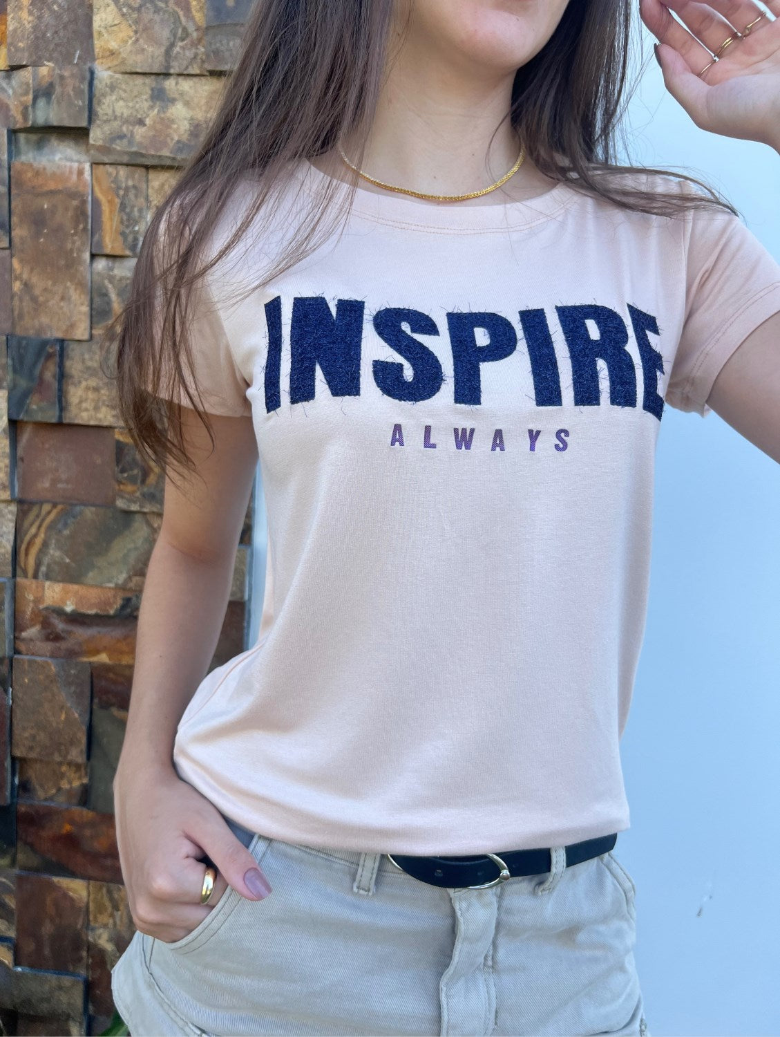 T-Shirt Inspire Rose