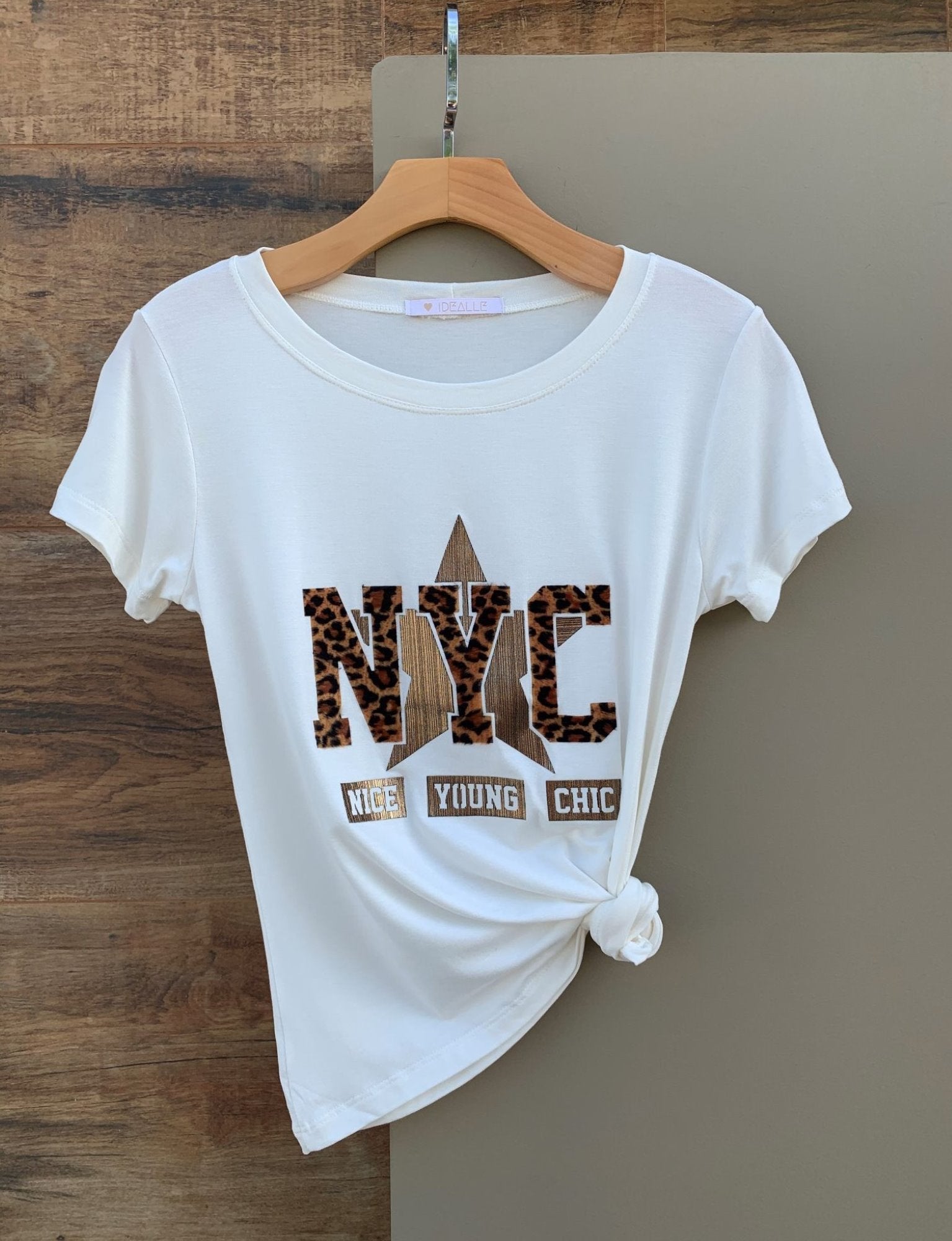 T-Shirt NYC Branca