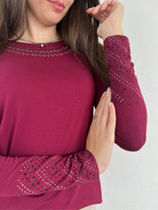 T-Shirt Rubi Manga Longa