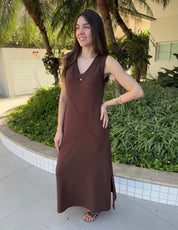 Vestido Riviera Coffee