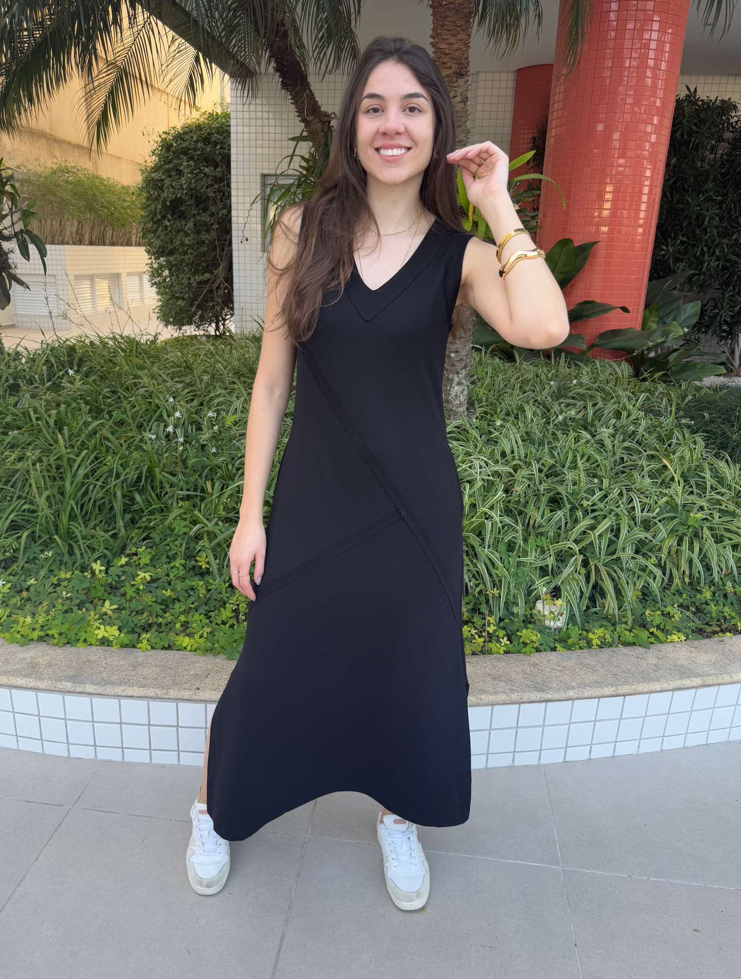 Vestido Riviera Preto